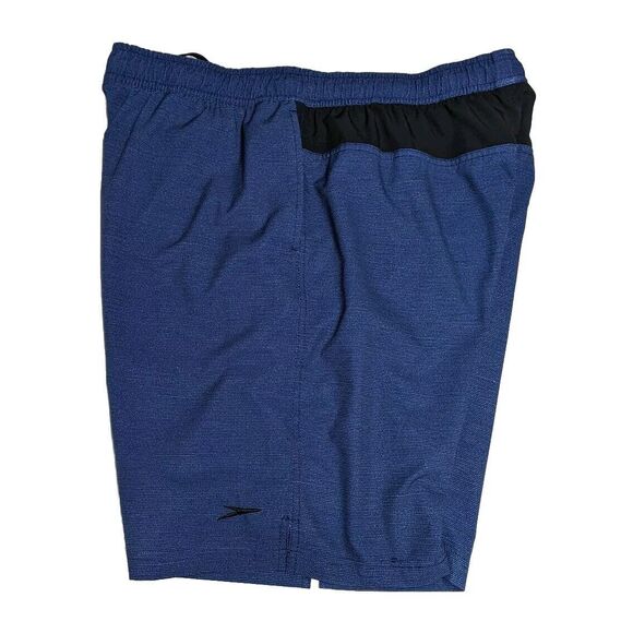 Speedo Trunks Men X-Large Swim Shorts Lined Elastic Waist Drawstring Blue XL - Picture 3 of 11